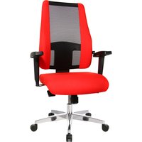Topstar Bürodrehstuhl, Air Synchro, rot – Bild 2