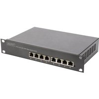 DIGITUS 10, Gigabit Ethernet PoE Switch, 8-Port – Bild 2