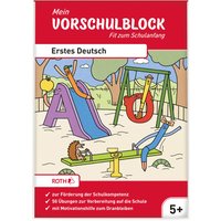 ROTH Mein Vorschulblock, Erstes Deutsch, DIN A5