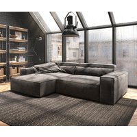 DELIFE Sirpio XL Ecksofa Khakibraun