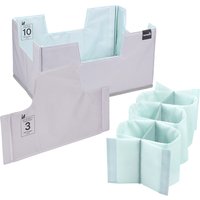 keeeper Einkaufsorganizer-Set, nea, Gr. XL, grau/aquamarine
