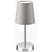 monzana® Tischlampe Lumière Taupe 32x13x13cm