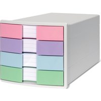HAN Schubladenbox IMPULS, 4 Schübe, weiß/pastell – Bild 2