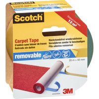 Scotch Teppichklebeband wiederablösbar, 50 mm x 7 m, blau – Bild 2