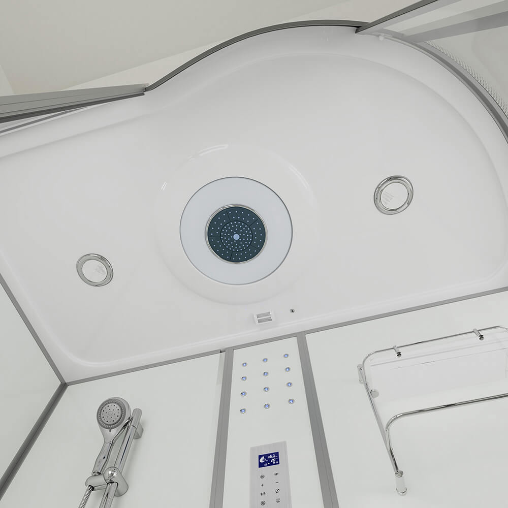 Home Deluxe 4260255471536 Dampfdusche Weiß – Bild 5