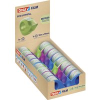 tesa Mini Abroller inkl. tesa Film ECO & CRYSTAL, Display