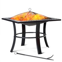 Gardebruk Feuerschale Mosaik Runedak Stahl 76x76cm – Bild 2