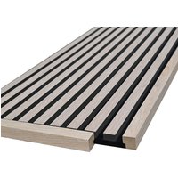 Abschlussleiste für Akustikpaneel ENDO Light Oak - 80 cm - Menge: 1