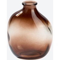 Vase aus Glas mit Farbverlauf