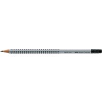 FABER-CASTELL Bleistift GRIP 2001 mit Radierer, Härtegrad: HB