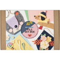 folia Filz DIY-Box Rainbow Edition, 36-teilig – Bild 2