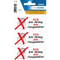 HERMA Hinweisetiketten, Keine Werbung/Anzeigenblätter