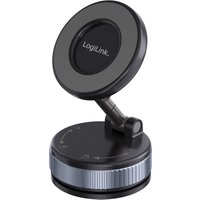 LogiLink Smartphone-Magnethalter, 2 Arme, schwarz