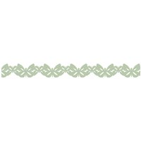 folia Deko-Bordüre Washi-Dekor, SCHMETTERLINGE, 15 mm x 5 m