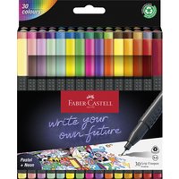 FABER-CASTELL Fineliner GRIP FINEPEN, 30er Kartonetui – Bild 2