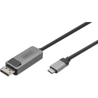DIGITUS Bidirektional Adapterkabel, USB-C - DisplayPort, 1 m – Bild 2