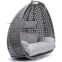 Home Deluxe 4058166012265 Hängesessel Grau
