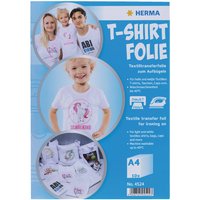 HERMA T-Shirt Transferfolie, DIN A4, helle Textilien, weiß – Bild 2