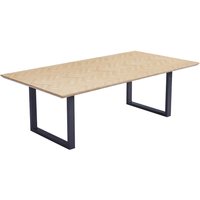 Home Deluxe 4058166271556 Esstisch Fishbone Oak
