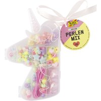 folia Perlen-Mix UNICORN, 170 Teile – Bild 2