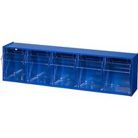 allit Kleinteilemagazin VarioPlus ProFlip 9, blau – Bild 2