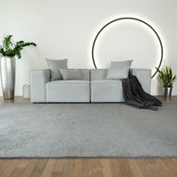 Home Deluxe 4058166244659 Sofa Hellgrau – Bild 2