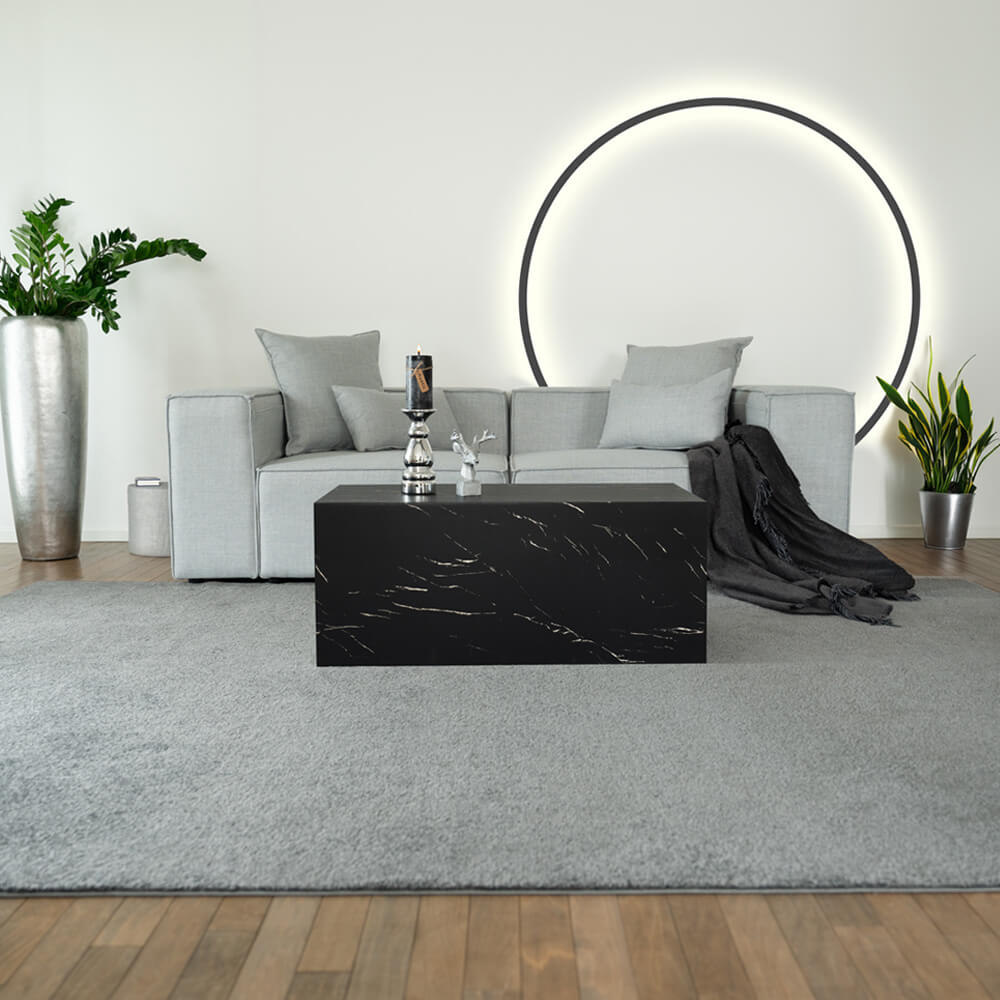 Home Deluxe 4058166244659 Sofa Hellgrau – Bild 3