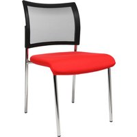 Topstar Besucherstuhl, Visit 10 Netz, rot – Bild 2