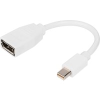 DIGITUS DisplayPort 1.2 Adapterkabel, mini DP - DP, 0,15 m