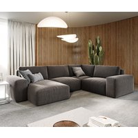 DELIFE Lanzo Ecksofa Khakibraun – Bild 2