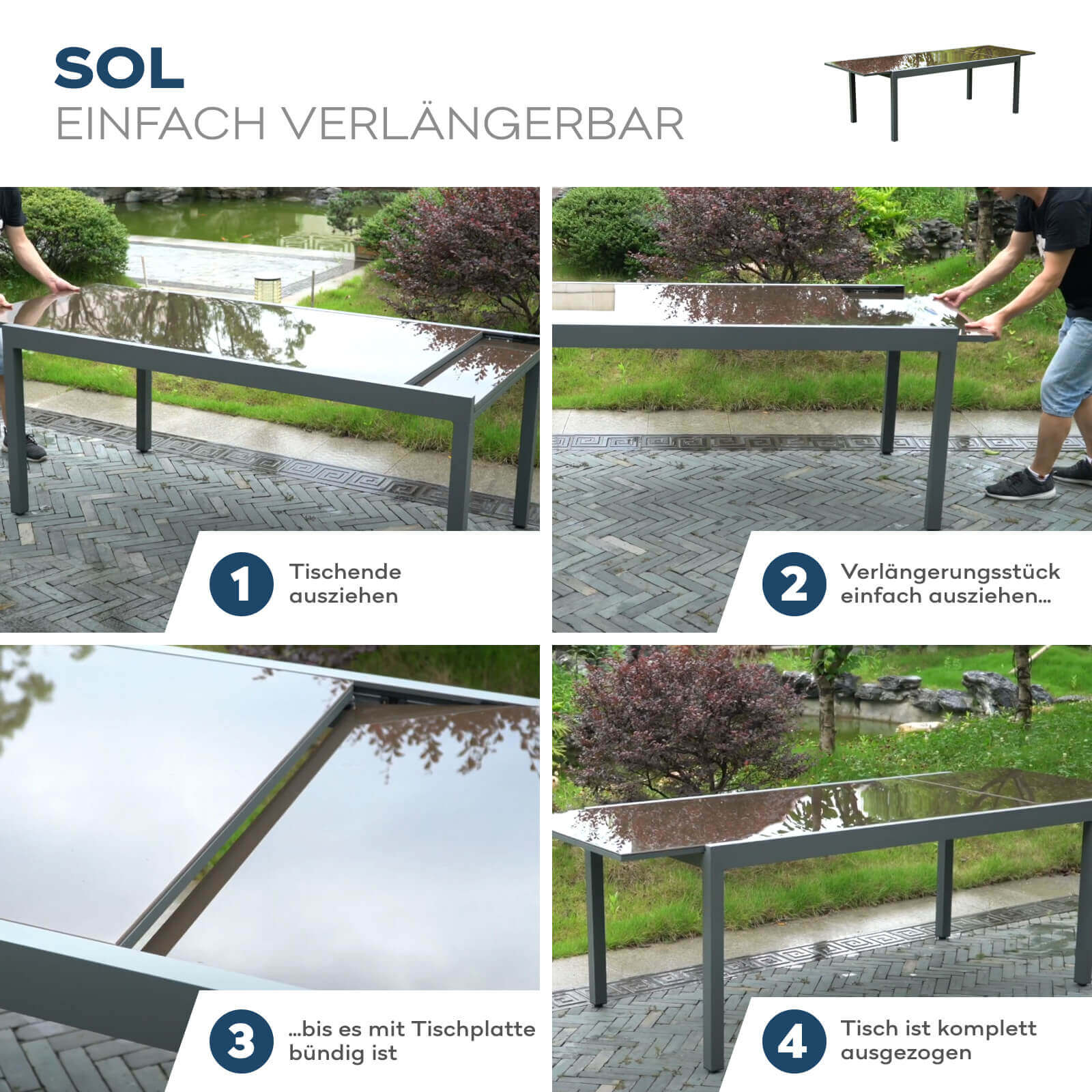 Home Deluxe 4058166202710 Sitzgruppe – Bild 5