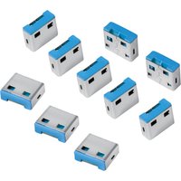 LogiLink USB Sicherheitsschloss, 10 Schlösser