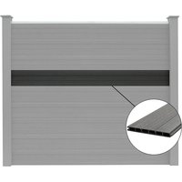 WPC Sichtschutzzaun CALLADO - Ersatzpaneel 170 cm – Bild 2