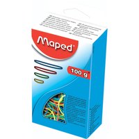 Maped Gummiringe im Karton, 100 g, sortiert – Bild 2
