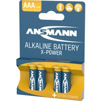 ANSMANN Alkaline Batterie, X-Power, Micro AAA, 4er Blister – Bild 2