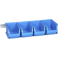 allit Sichtlagerkasten-Set ProfiPlus 3/5, blau – Bild 2