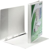 LEITZ Präsentations-Ringbuch, A4 Überbreite, weiß, 4 D-Ring
