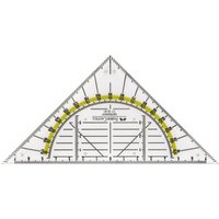 FABER-CASTELL Geometriedreieck BK 1 klein, ohne Griff