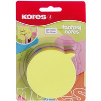 Kores Haftnotizen-Würfel, Sprechblase, 70 x 70 mm, blanko