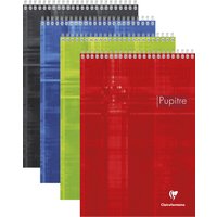 Clairefontaine Spiral-Notizblock Pupitre, DIN A4, kariert