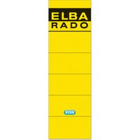 ELBA Ordnerrücken-Etiketten, ELBA RADO, - kurz/breit, gelb