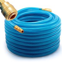 monzana® Druckluftschlauch 20m Schnellkupplung/Stecker