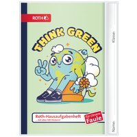 ROTH Hausaufgabenheft Teens für clevere Faule Go Green