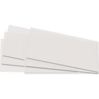 folia Transparentpapierzuschnitte, 220 x 510 mm, weiß