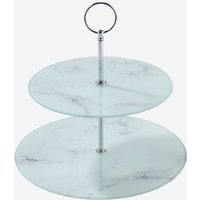 NKD 5229073 Etagere Glas 25 cm – Bild 2