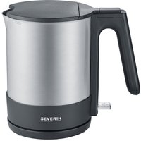 SEVERIN Wasserkocher WK 3409, 1,7 Liter, Edelstahl/schwarz – Bild 2