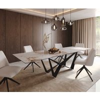 DELIFE Edge Esstisch Keramik 300x100 – Bild 2