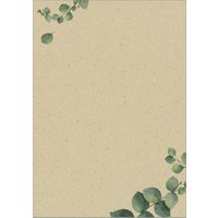 sigel Design-Papier, Eucalyptus, DIN A4, 100 g/qm