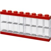 LEGO Minifiguren-Schaukasten DISPLAY CASE 16, rot