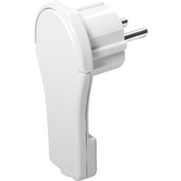 LogiLink Flachwinkelstecker zur Selbstmontage, weiß